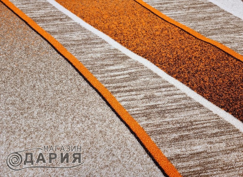 Мокетен килим ERIKA 8012 beige/orange
